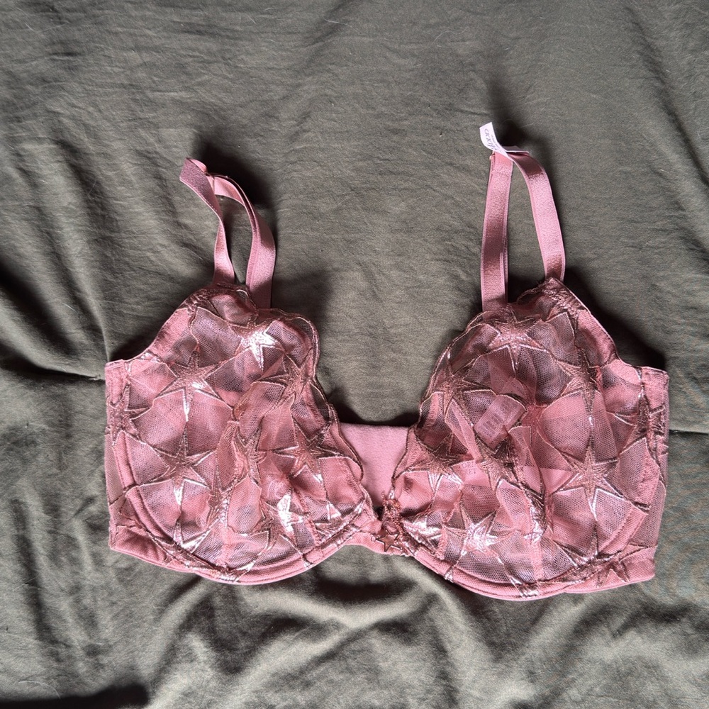 Victoria's Secret star gold bra